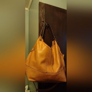 Diophy Simplicity Center Stitched Slouchy Hobo